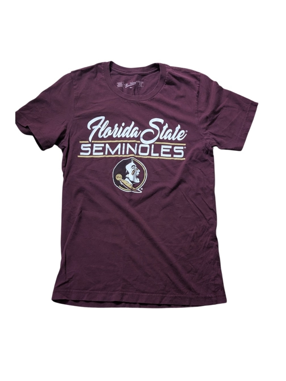 Florida State Seminoles Men's Maroon Graphic T-Shirt Size Small